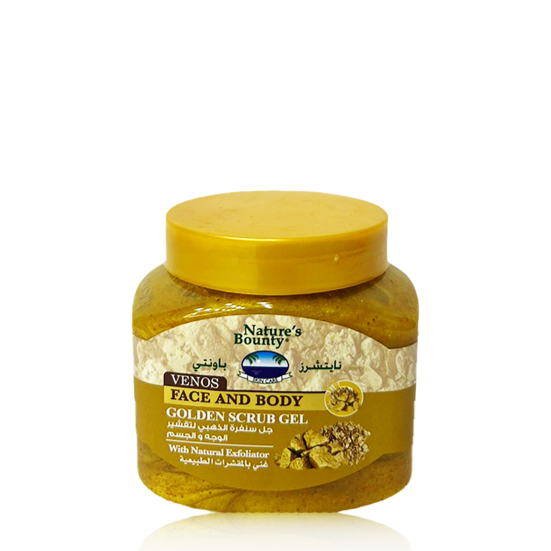 Nature’s Bounty VENOS Face and Body Scrub Gel.