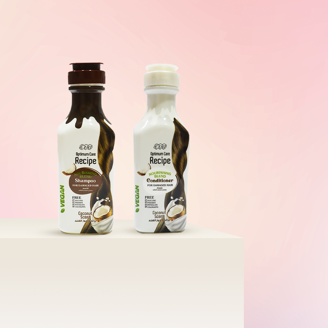 مجموعة إيفا ريسيب لعلاج الشعر التالف - برائحة جوز الهند
