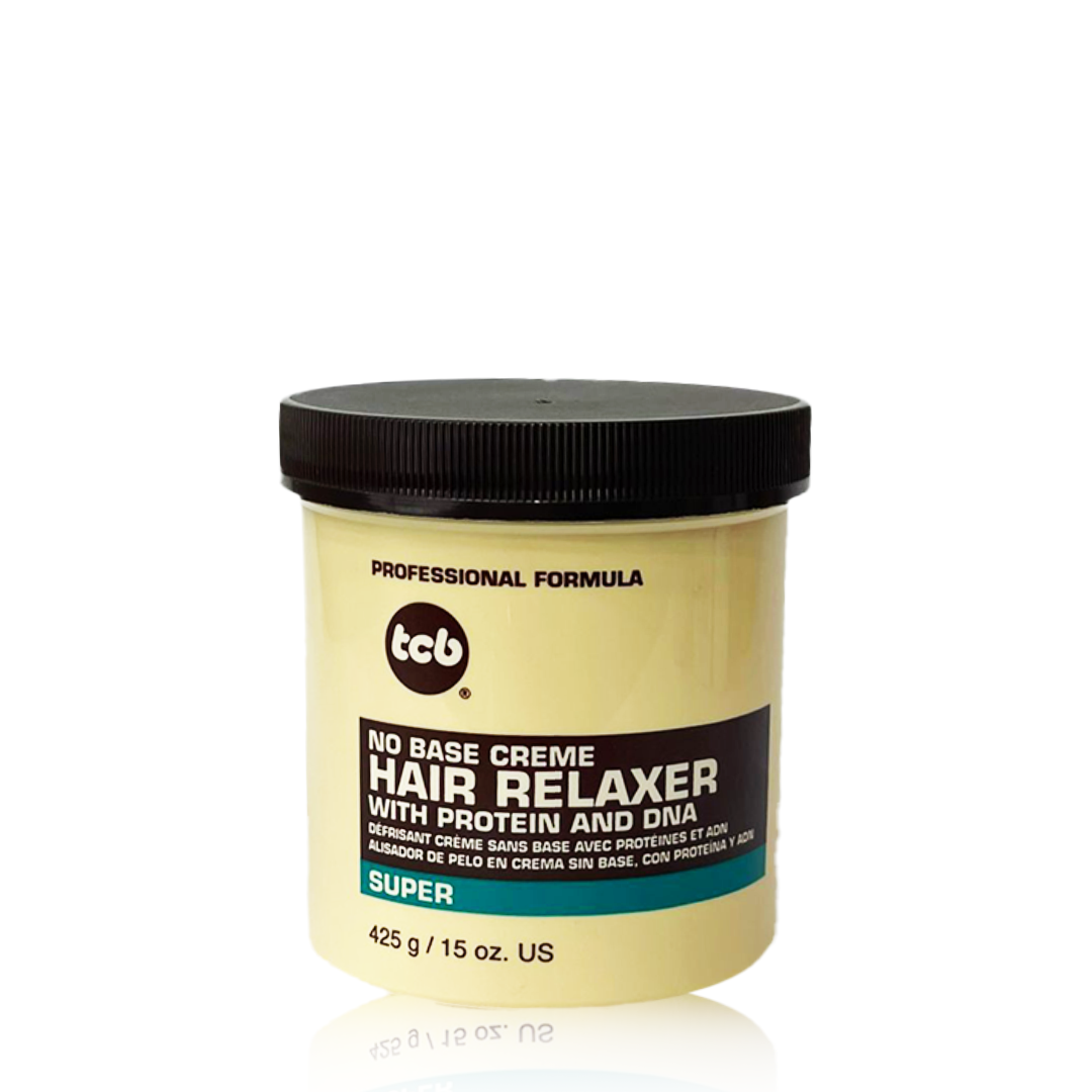 TCB No Base Creme Hair Relaxer with Protein and DNA – Super