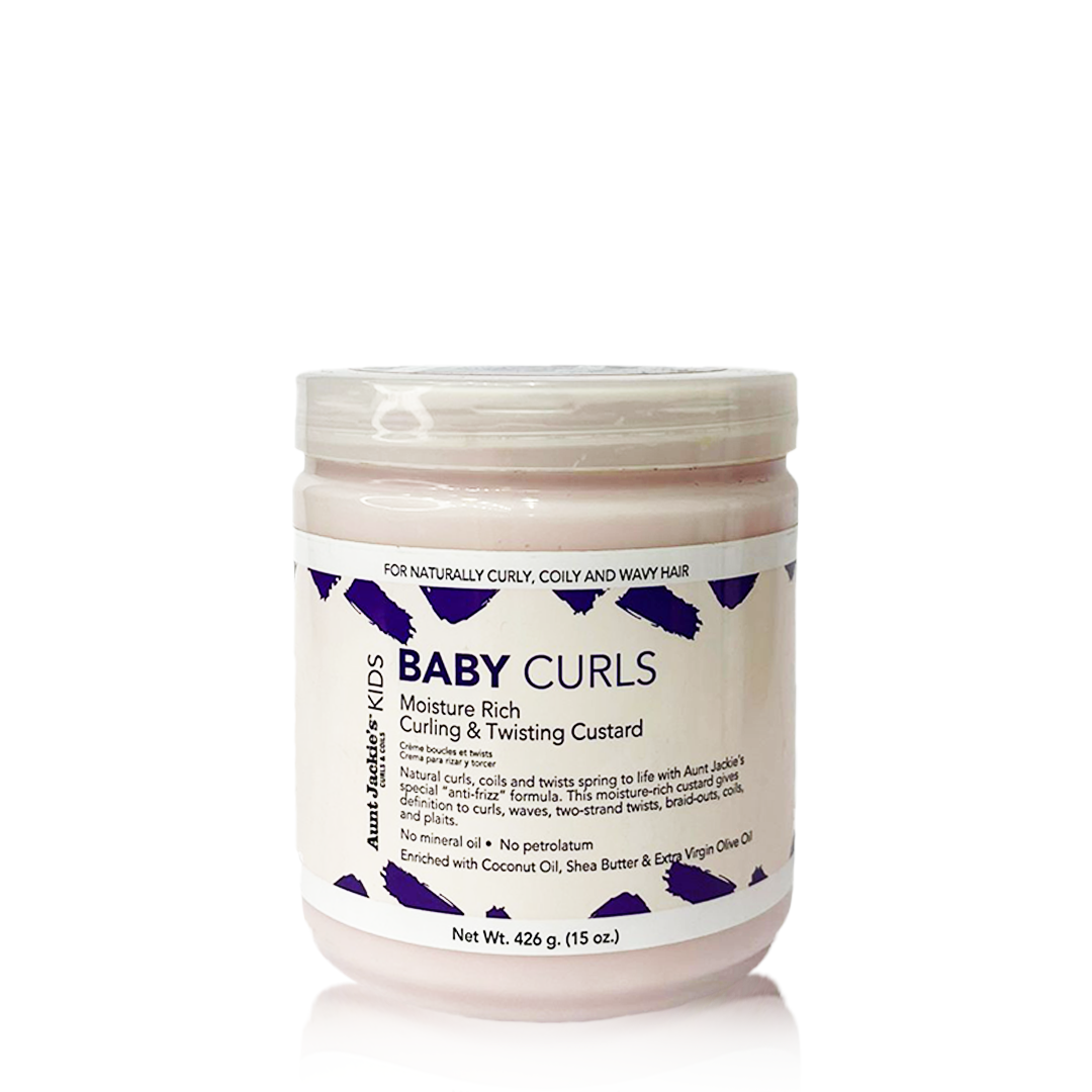 Aunt Jackie's Kids Baby Curls Curling & Twisting Custard.