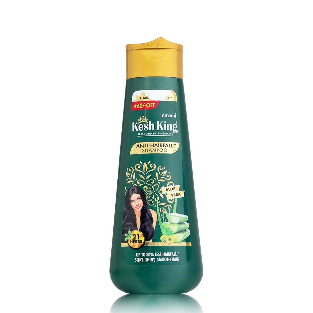 Kesh King – Anti-Hairfall Shampoo with Aloe Vera (21 Herbs)