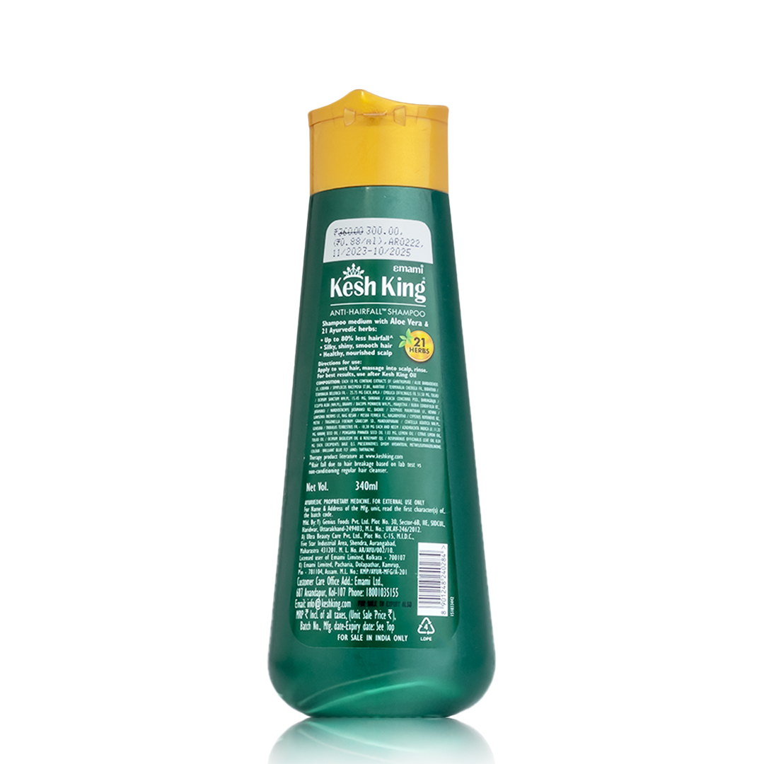 Kesh King – Anti-Hairfall Shampoo with Aloe Vera (21 Herbs)