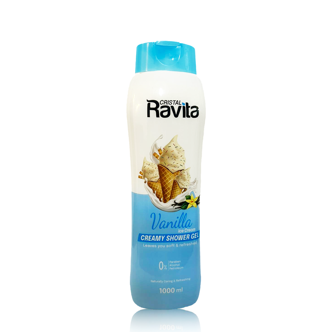 Cristal Ravita – Vanilla Ice Cream Creamy Shower Gel