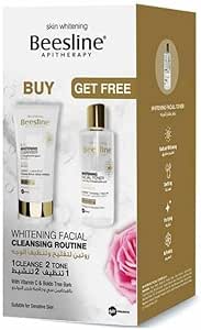 Beesline 4in1 Whitening Cleanser - 150 ml & Whitening Facial Toner - 200 ml (1+1) Promo Pack
