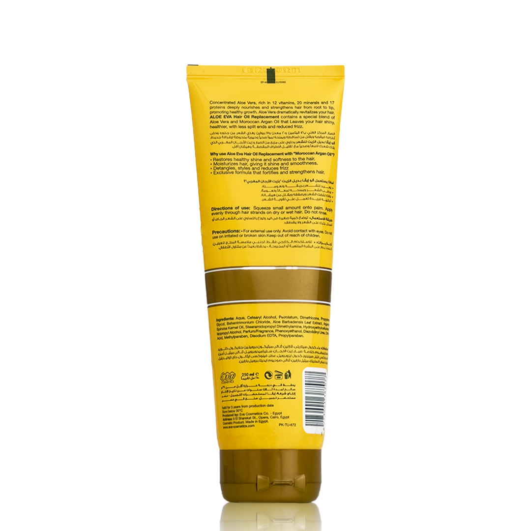 Aloe Eva Strengthening Hair Oil Replacement – Aloe Vera & Moroccan Argan Oil