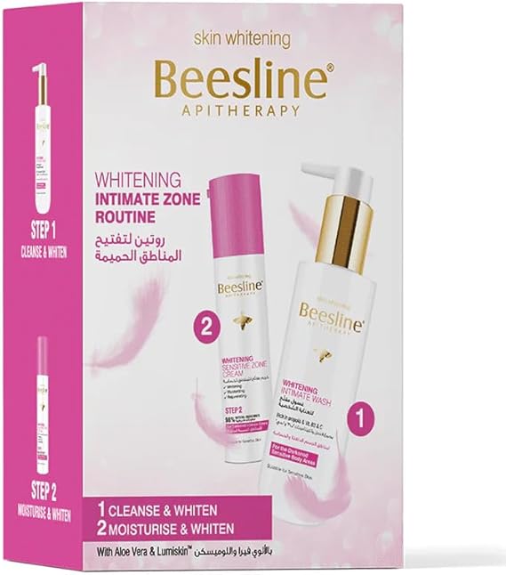 Beesline Sensitive Zone Cream - 50 ml & Intimate Wash Zone Routine - 200 ml (1+1) Promo Pack