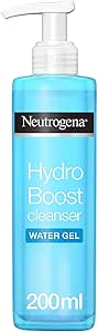Neutrogena Cleansing Water Gel, Hydro Boost, Normal to Dry Skin, 200ml