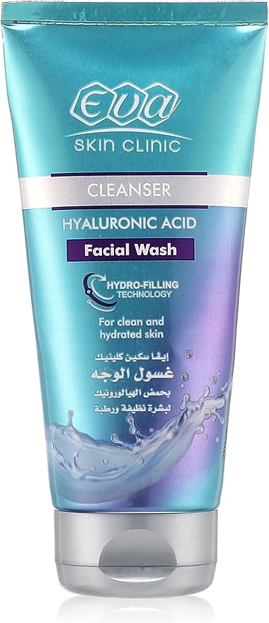 Eva skin clinic hyaluronic acid facial wash 160 ml