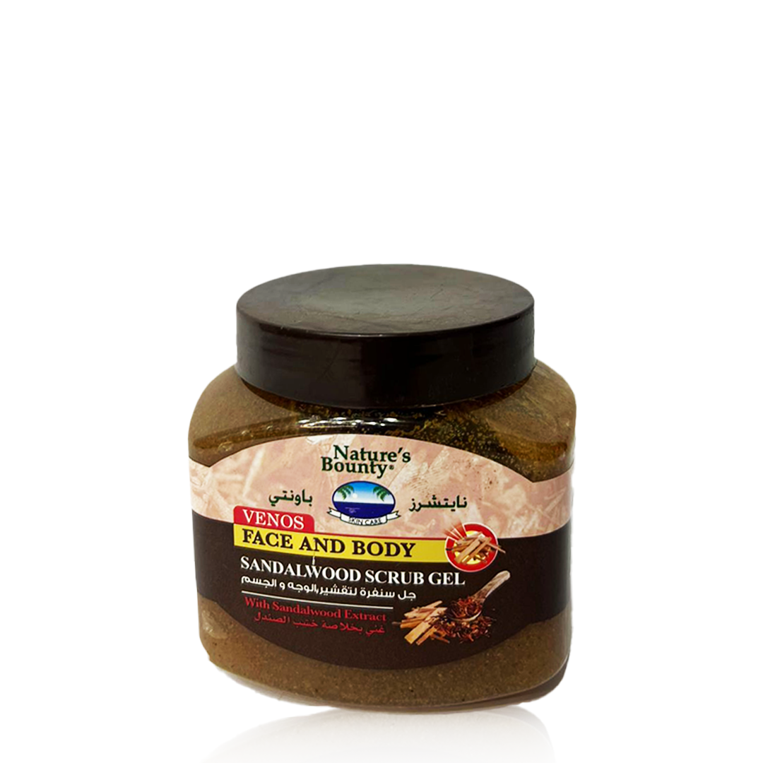 Nature’s Bounty VENOS Face and Body Scrub Gel.