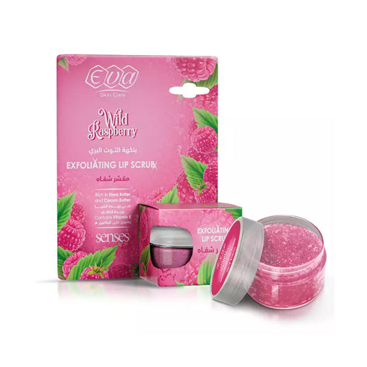 Eva Skin Care Exfoliating Lip Scrub Raspberry