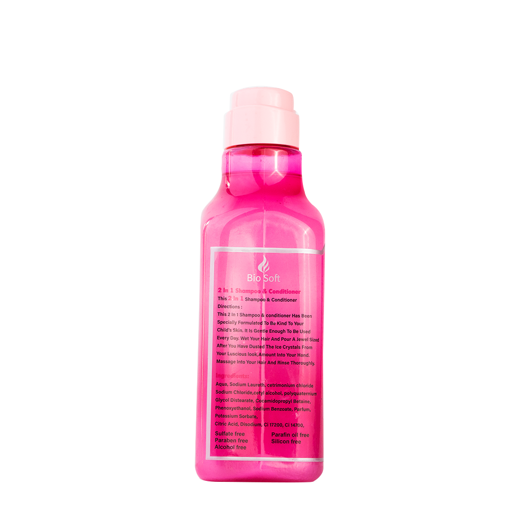 Strawberry Shampoo & Conditioner 2*1 for kids