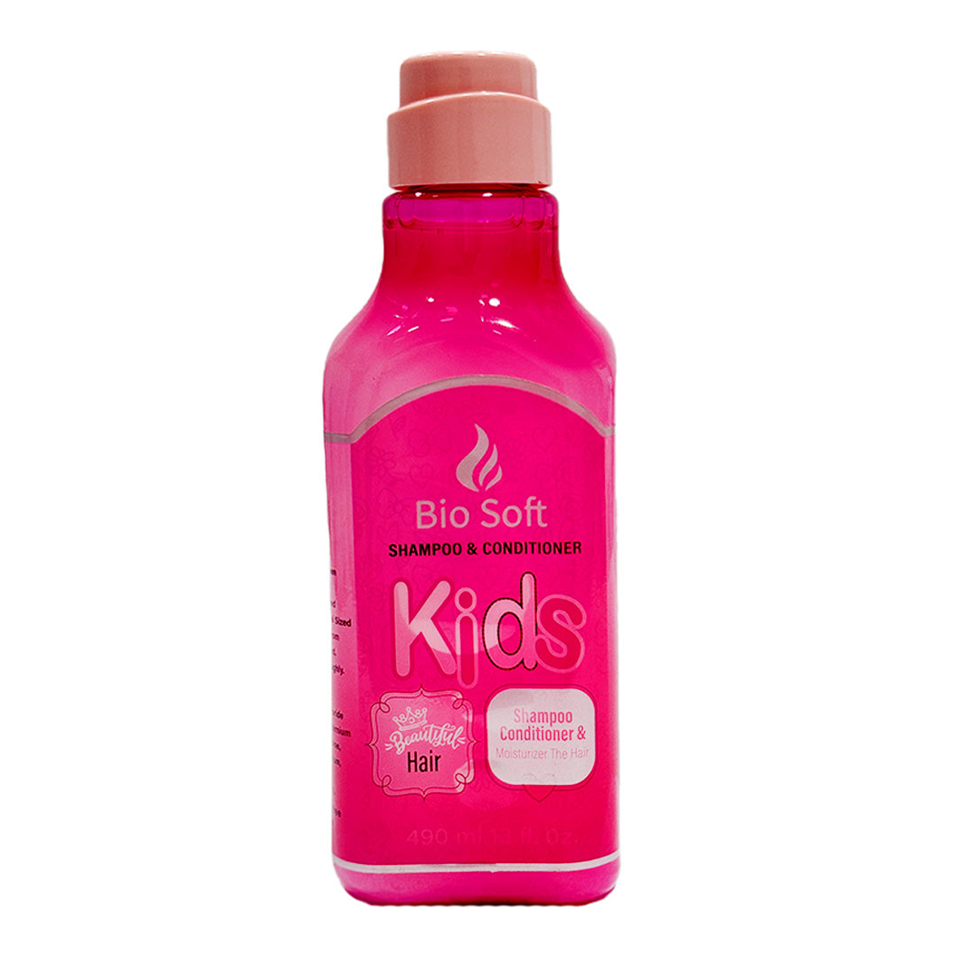 مجموعة متكاملة للعناية بالشعر برائحة الفراولة.